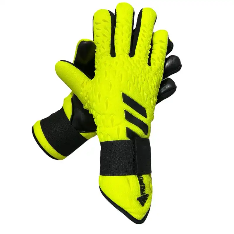 دستکش دروازه بانی مدل پریدیتور 3خط ژله ای ساقدار سایز10