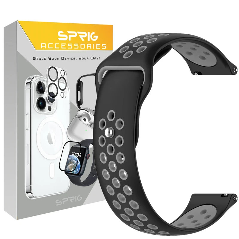 بند اسپریگ مدل NK Sport مناسب برای ساعت هوشمند سامسونگ Galaxy watch Active 40mm / Active 2 40mm / Active 2 44mm