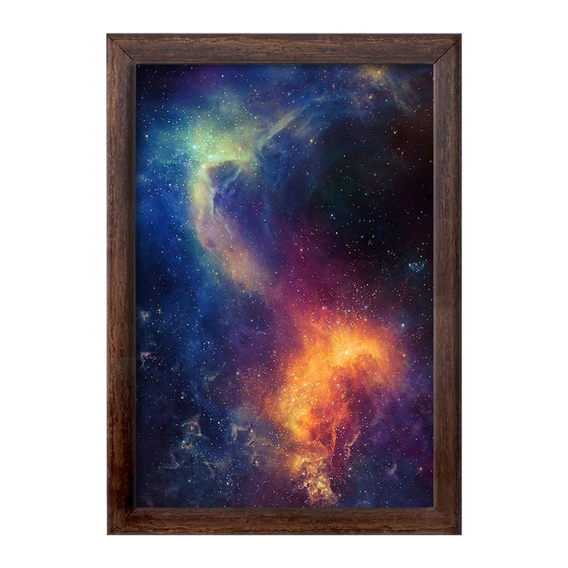 تابلو خندالو طرح کهکشان و سیاره ها کد 25364