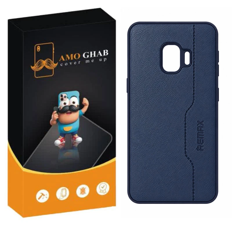 کاور عمو قاب مدل چرم RMX مناسب برای گوشی موبایل سامسونگ Galaxy J2 Core