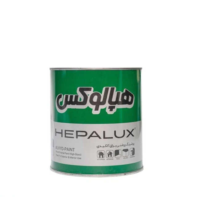 رنگ روغنی قرمز براق هپالوکس کد 3020 حجم 1 لیتر