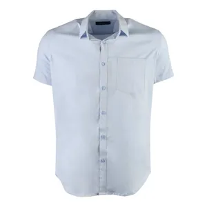 پیراهن آستین کوتاه یقه برگردان مردانه مدل MDSS-CH3000