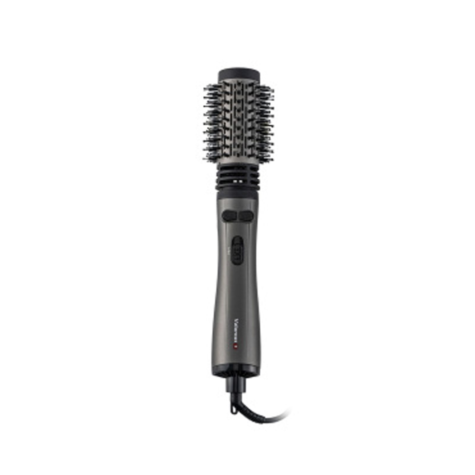 سشوار برس‌دار چرخشی حرفه‌ای والوروس مدل VL-507، موتور AC با توان مصرفی 1200 وات، دارای قابلیت تعویض سری، طراحی ارگونومیک، دارای سری قابل تعویض، با حالت صاف‌کننده، حجم‌دهنده و فرکننده، تنظیم حرارت 2 حالته و کنترل سرعت 2 حالته، به همراه 2 سری برس‌دار -  - 6