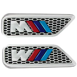 آرم خودرو طرح فلش  مدل W کد 3023 بسته دو عددی