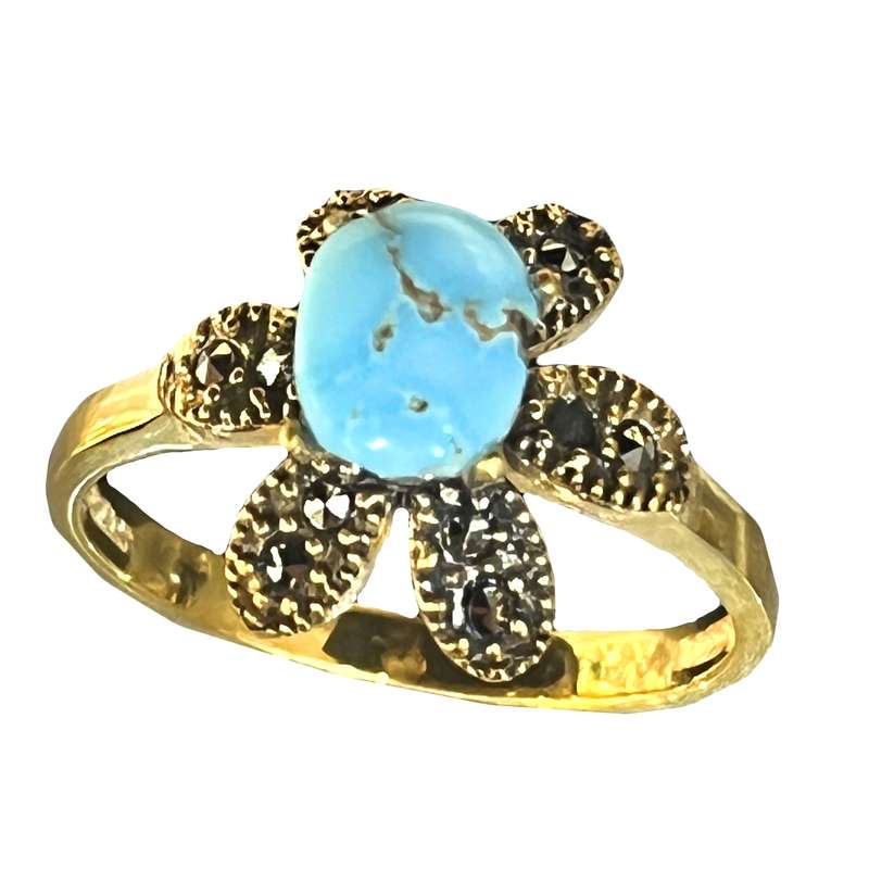 انگشتر نقره زنانه مدل دست ساز مزین به فیروزه نیشابوری1101 انگشتر نقره زنانه مدل دست ساز مزین به فیروزه نیشابوری1101