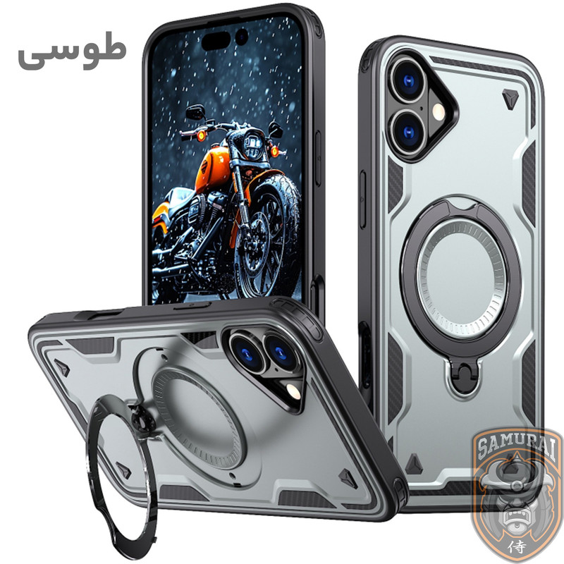 کاور سامورایی مدل Standra مناسب برای گوشی موبایل اپل iPhone 16 
