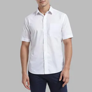 پیراهن آستین کوتاه مردانه نگین کد DAK-20845