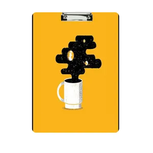 تخته شاسی طرح قهوه کد 134سایز A4