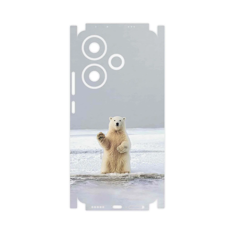 برچسب پوششی ماهوت مدل Polar_bear-FullSkin مناسب برای گوشی موبایل شیائومی Poco F6