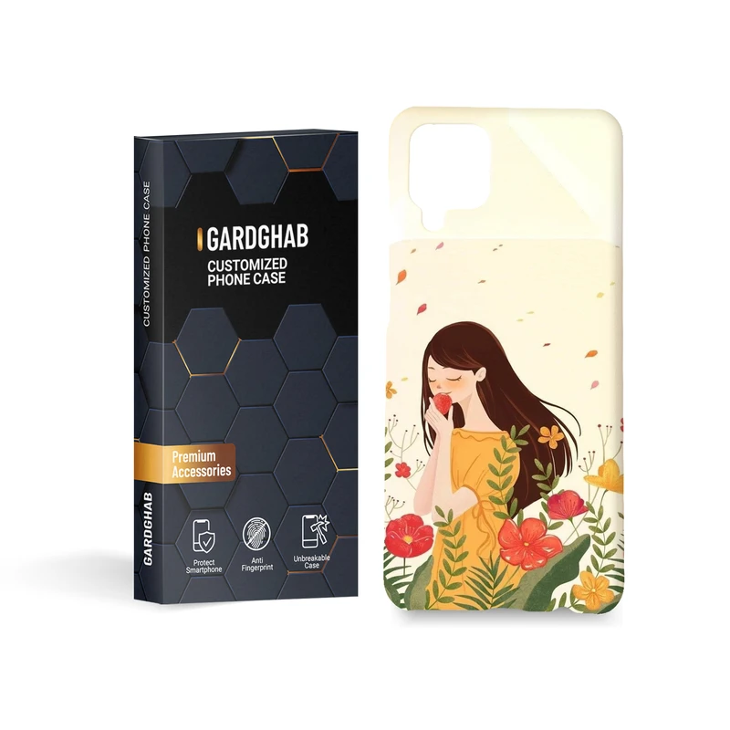 کاور گارد قاب مدل دخترانه مناسب برای گوشی موبایل سامسونگ Galaxy A12
