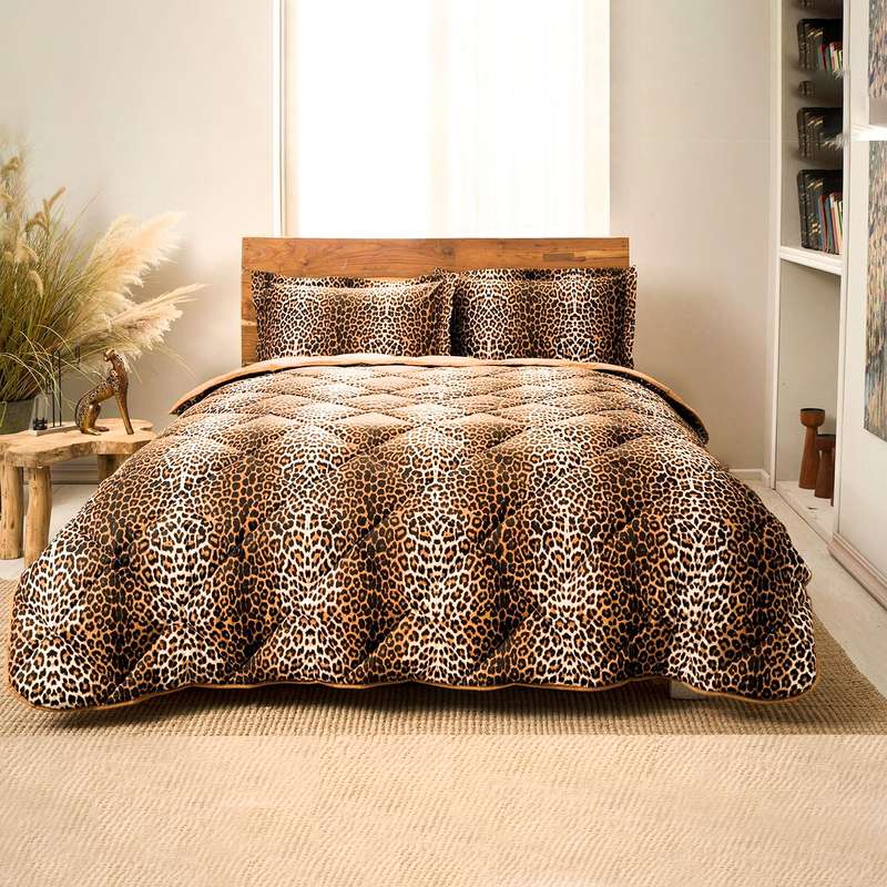 سرویس روتختی تاچ مدل Leopard j یک نفره 4 تکه