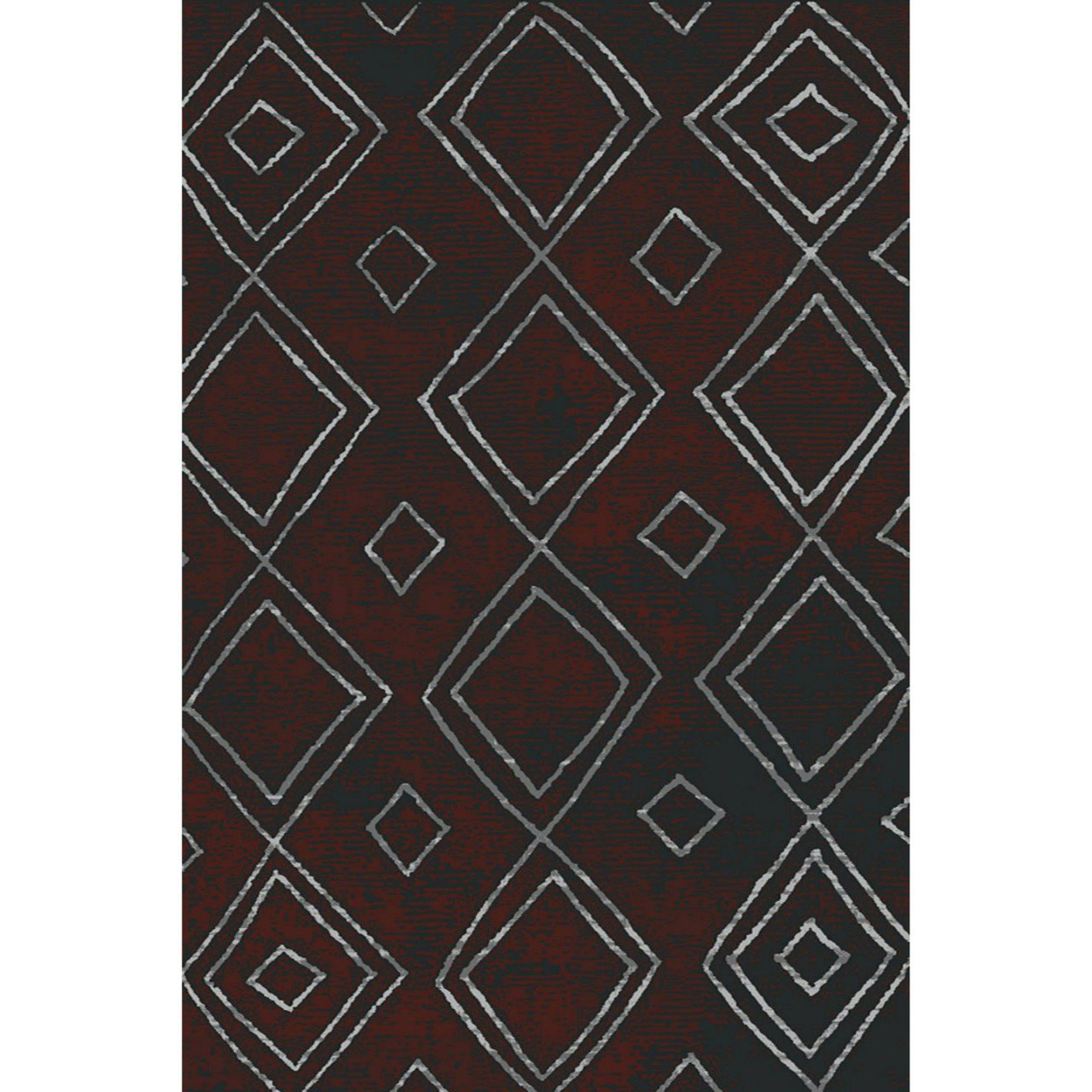 فرش ماشینی ساوین طرح 8019 زمینه دودی