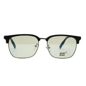 فریم عینک طبی مستطیلی مونت بلانک  مدل T017 مناسب برای صورت گرد و بیضی