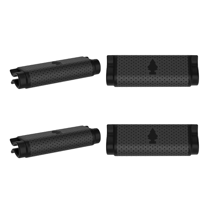 خوشبوکننده خودرو لیتل تریس مدل VENT WARP رایحه BLACK ICE بسته 4 عددی