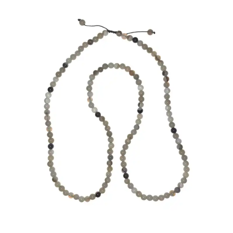گردنبند مدل سنگ عقیق کد SN-342