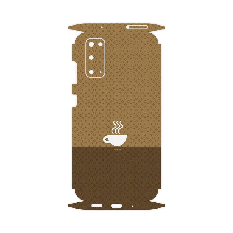 برچسب پوششی ماهوت مدل Minimal Cup of Coffee Icon-FullSkin مناسب برای گوشی موبایل سامسونگ Galaxy S20