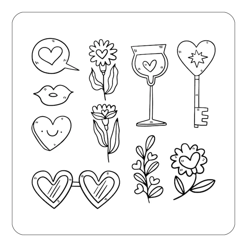 مگنت کاکتی طرح عاشقانه مدل mp37236