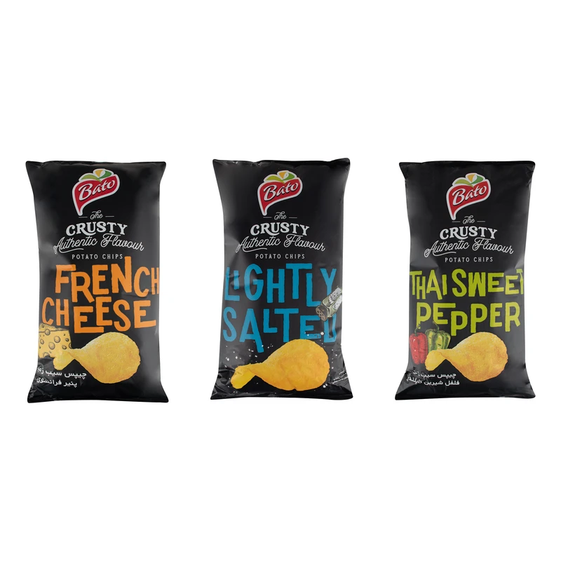 چیپس سیب زمینی باتو - 150 گرم مجموعه 3 عددی