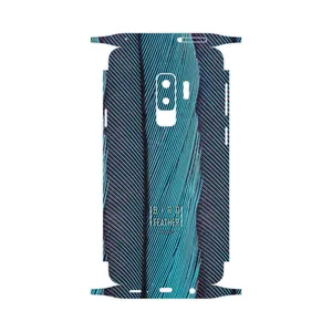 MAHOOT Turquoise feathers-FullSkin Cover Sticker for Samsung Galaxy S9 Plus