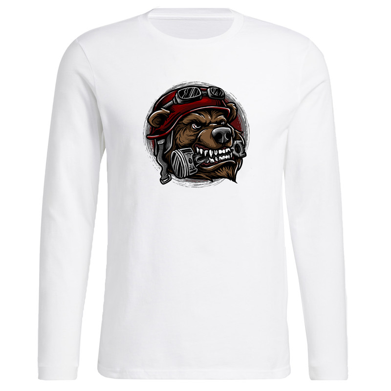 تیشرت آستین بلند مردانه مدل B014W