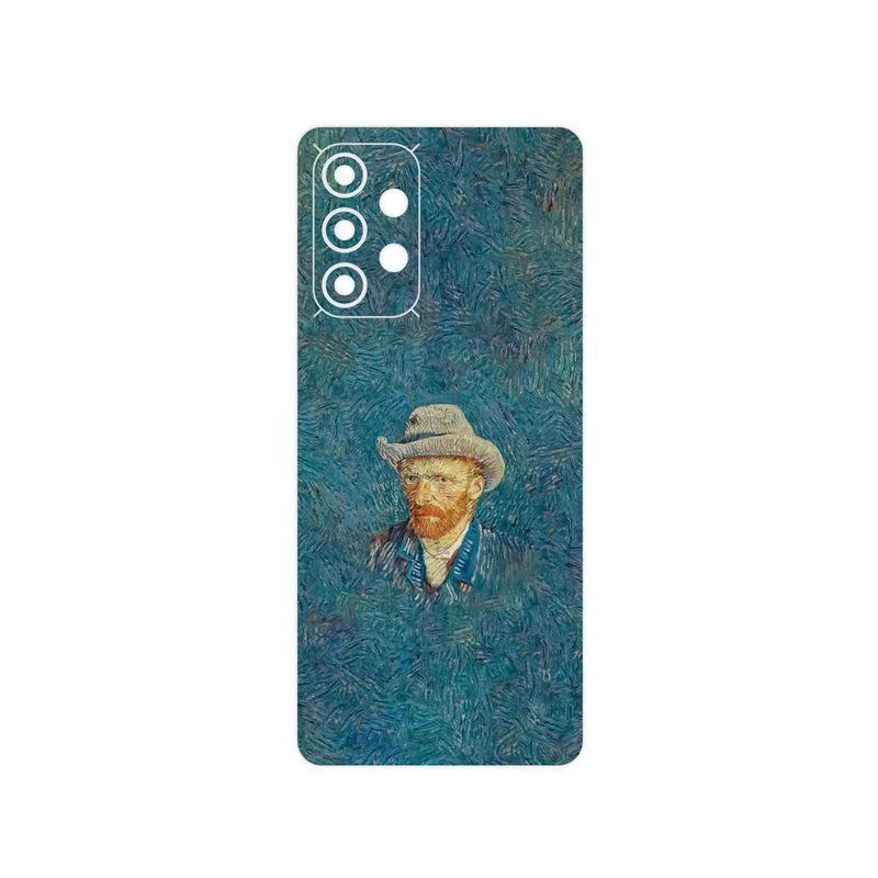 برچسب پوششی ماهوت مدل Self portrait with a gray felt hat مناسب برای گوشی موبایل سامسونگ Galaxy A33 5G