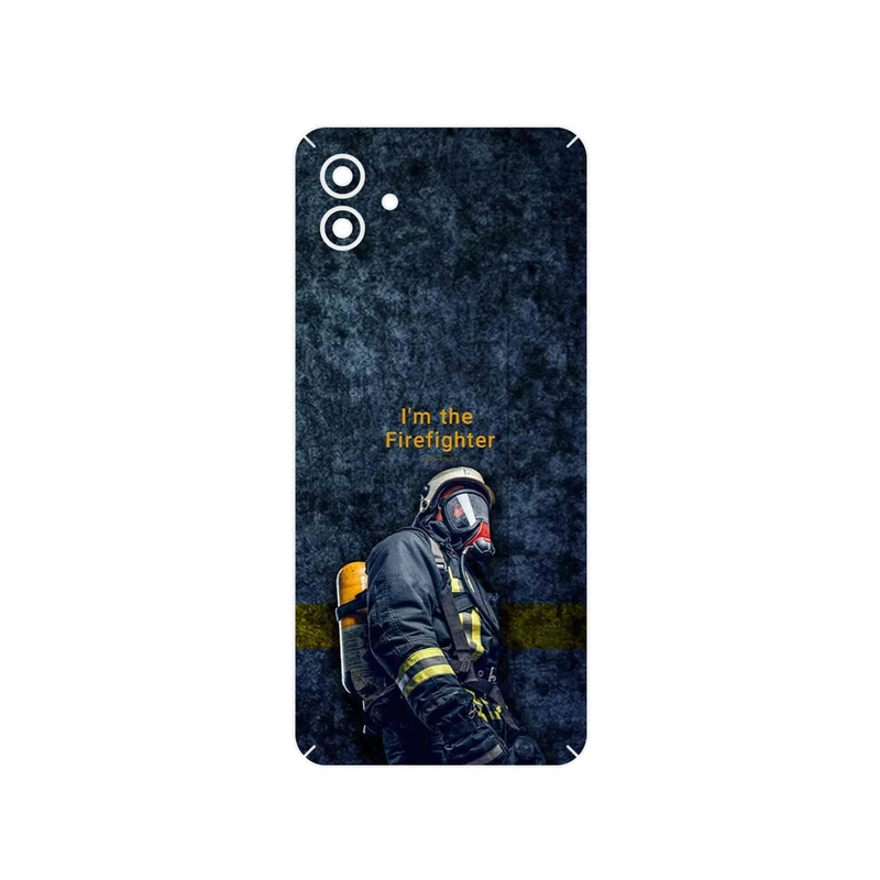 برچسب پوششی ماهوت مدل Firefighter مناسب برای گوشی موبایل سامسونگ Galaxy A04