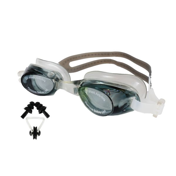 عینک شنا کُنِکس مدل DZ-1600 به همراه گوش گیر و دماغ گیر