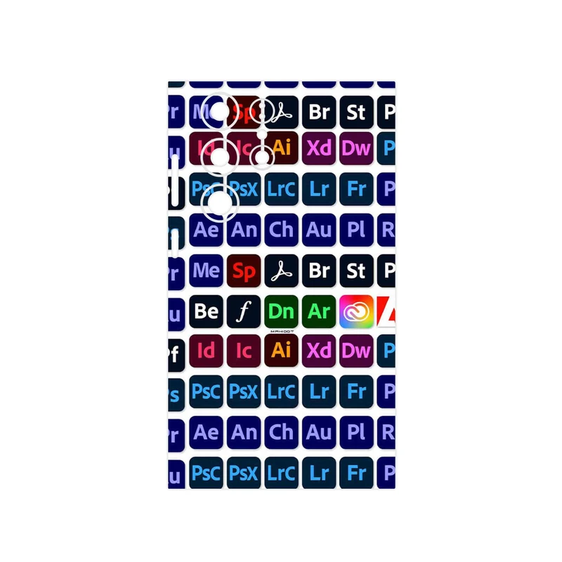 برچسب پوششی ماهوت مدل Adobe مناسب برای گوشی موبایل سامسونگ Galaxy S23 Ultra