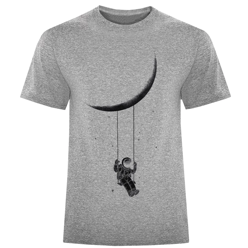 تیشرت آستین کوتاه مردانه مدل فضا نورد F756