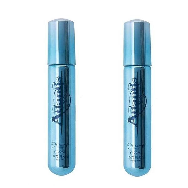 عطر جیبی مردانه ژک ساف مدل  آتلانتیس حجم 22 میلی لیتر مجموعه 2 عددی