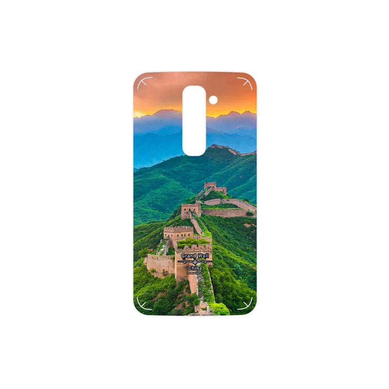 برچسب پوششی ماهوت مدل China Grand Wall مناسب برای گوشی موبایل ال جی G2