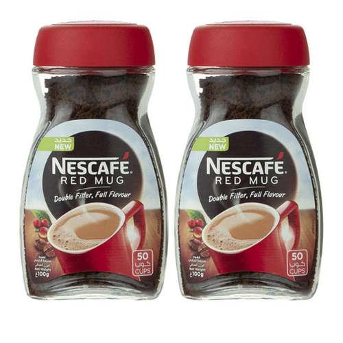 قهوه فوری رد ماگ نسکافه - وزن 100 گرم بسته 2 عددی