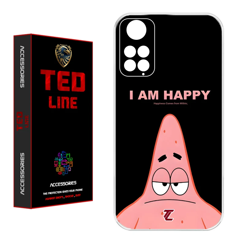 کاور تد لاین طرح پاتریک کد 1125 مناسب برای گوشی موبایل شیائومی Redmi Note 11 4G / Note 11S