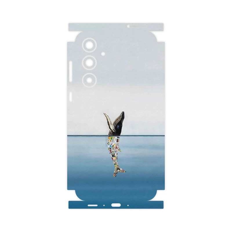 برچسب پوششی ماهوت مدل Collage of Sea Trash-FullSkin مناسب برای گوشی موبایل سامسونگ Galaxy A35