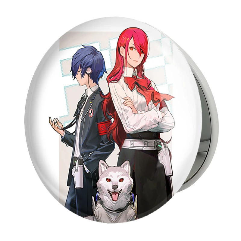 آینه جیبی خندالو طرح بازی پرسونا (Persona) مدل تاشو کد 34428