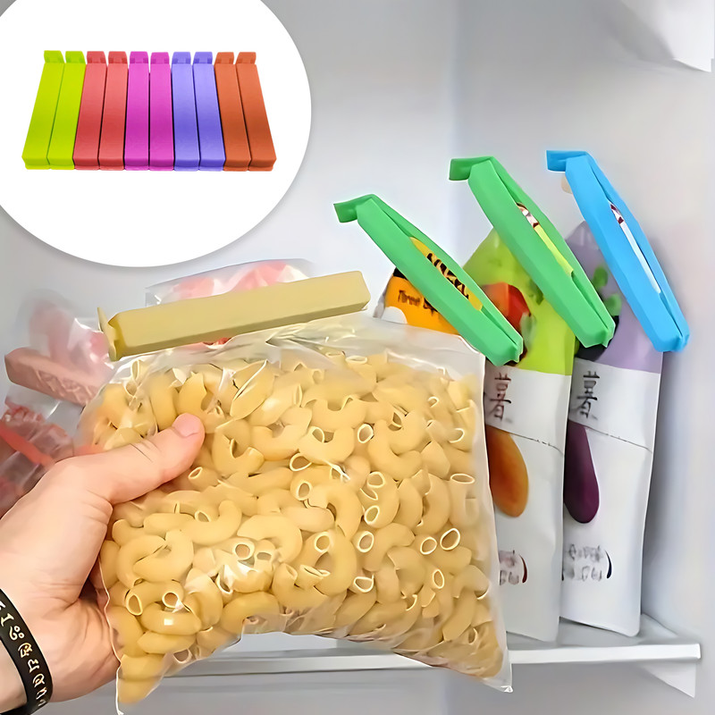 گیره کیسه مدل BEVARA کد 1108 مجموعه 10 عددی