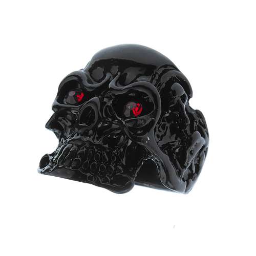 انگشتر مردانه مدل اسکلت چشم کد I10