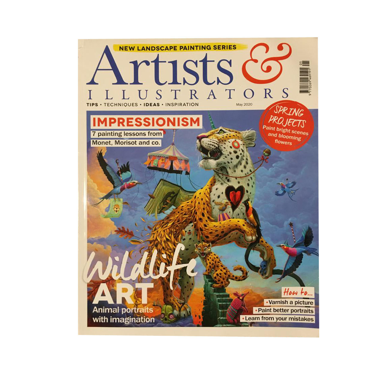 مجله Artists and Illustrators می 2020
