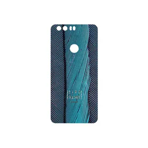 MAHOOT Turquoise feathers Cover Sticker for Honor 8