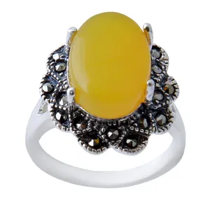    انگشتر نقره زنانه بازرگانی میلادی کد AW_314