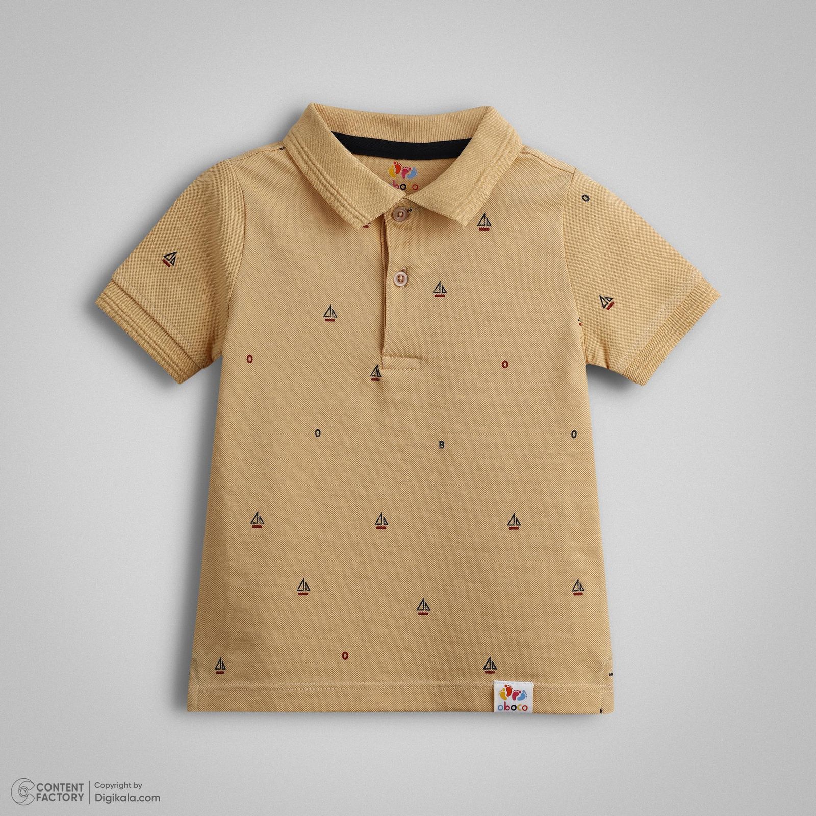 پولوشرت آستین کوتاه پسرانه وان بای وان مدل 2007322418 -  - 3