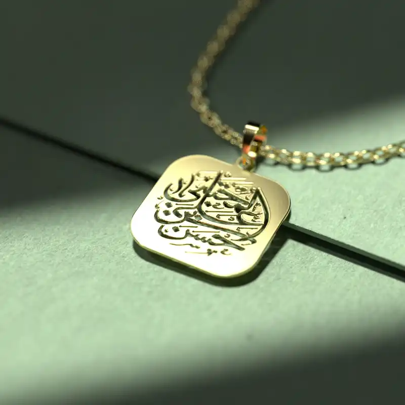 گردنبند طلا 18 عیار زنانه مدوپد مدل گل کد CA11026