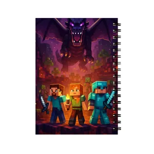 دفتر مشق 60 برگ مدل ماینکرفت کد 0177