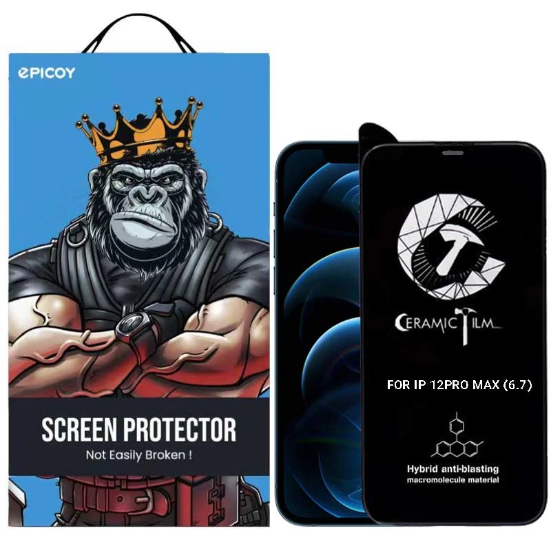  محافظ صفحه نمایش سرامیکی اپیکوی مدل CR7 مناسب برای گوشی موبایل اپل iPhone 12 Pro Max