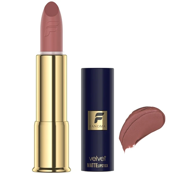 رژ لب جامد مات فانوما مدل Velvet Matte شماره 04