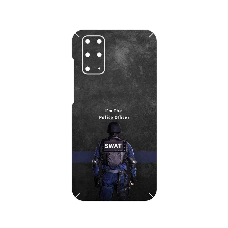 برچسب پوششی ماهوت مدل Police Officer مناسب برای گوشی موبایل سامسونگ Galaxy S20 Plus