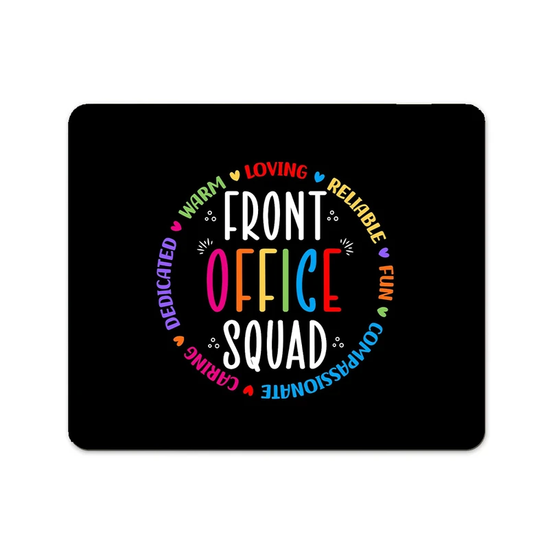 ماوس پد پاد آفرین مدل منشی کارمند پذیرش کد P691 سایز 19*24 سانتی متر