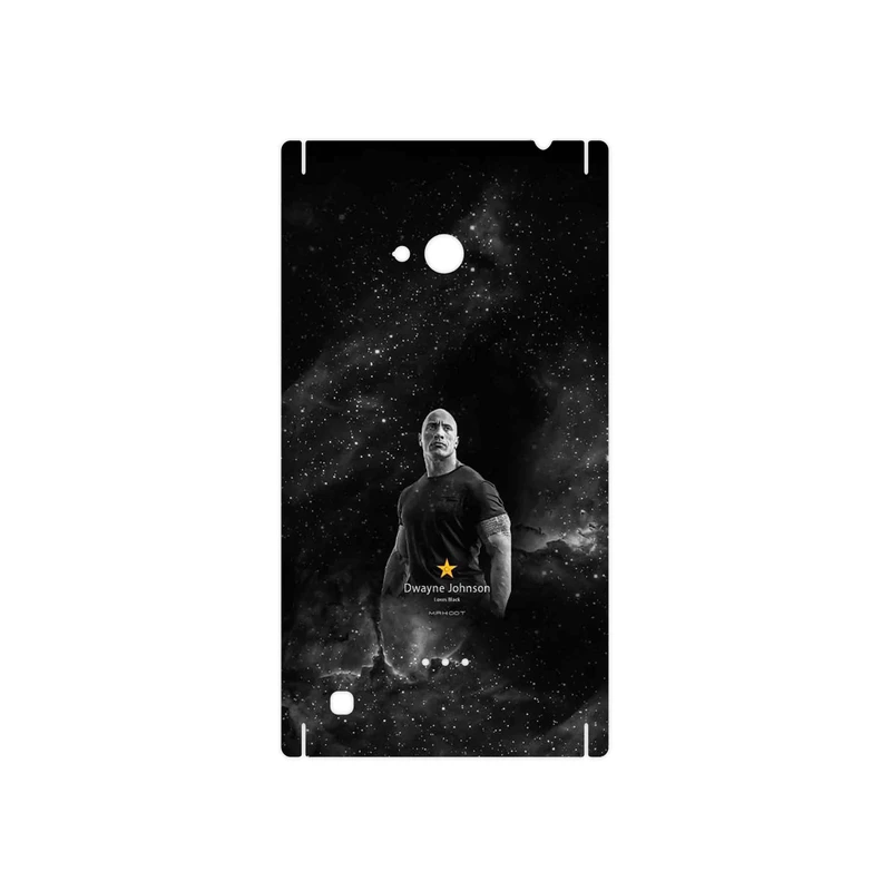 برچسب پوششی ماهوت مدل Dwayne Johnson مناسب برای گوشی موبایل نوکیا Lumia 720