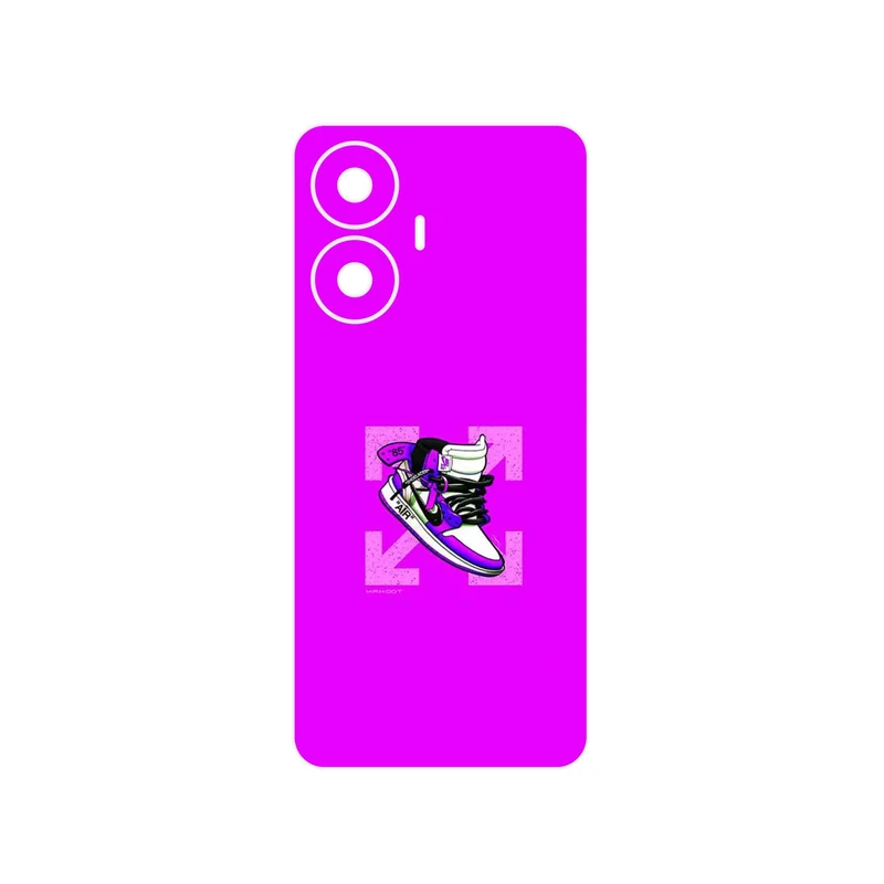 برچسب پوششی ماهوت مدل Nike Air Sneaker Digital Art مناسب برای گوشی موبایل ریلمی C55