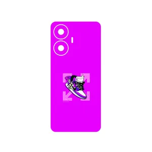 MAHOOT Nike Air Sneaker Digital Art Cover Sticker for Realme C55